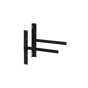 Evolar Evo-cover Ophangbeugel wand WPC Zwart