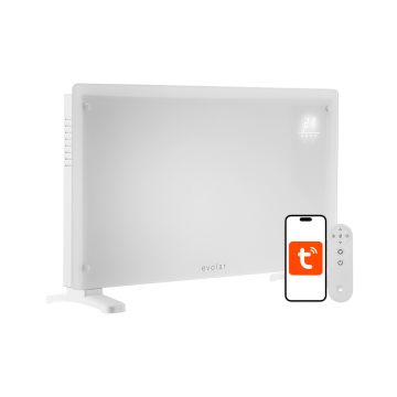 Evolar Convector Kachel - 2500 Watt - WiFi - Wit