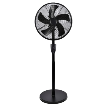 Evolar EVO-16MSFBL Statiefventilator - Zwart - Afstandbediening