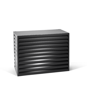 Evolar Airco Omkasting Zwart Medium