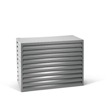 Evolar Airco Omkasting Licht Antraciet Medium