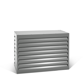 Evolar Airco Omkasting Licht Antraciet Small