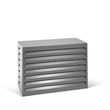 Evolar Airco Omkasting Licht Antraciet XS
