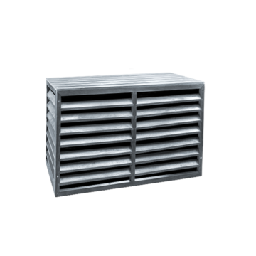 Evolar Airco Omkasting Antraciet Wood XS