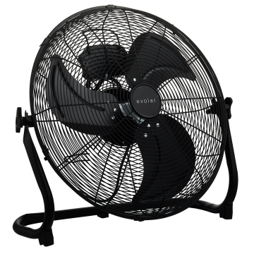 Evolar EVO-MFF16BL Vloerventilator - Zwart