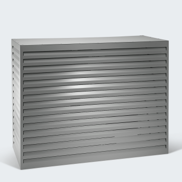 Evolar Airco Omkasting Licht Antraciet XL