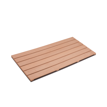  Evolar Bottom Panel voor Airco Omkasting Tropical Teak WPC Tower