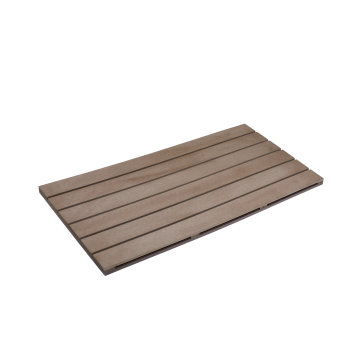  Evolar Bottom Panel voor Airco Omkasting Walnut Grey WPC XS