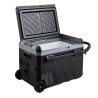 Evolar Elektrische Compressor Koelbox - 35L - 12V/230V - Inclusief Accu - Met Wielen & Hendel - Zwart