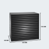 Evolar Airco Omkasting Zwart Large