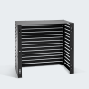 Evolar Airco Omkasting Zwart Large