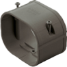 Evolar Airco Verbindingsstuk - Bruin - 75 x 63 MM