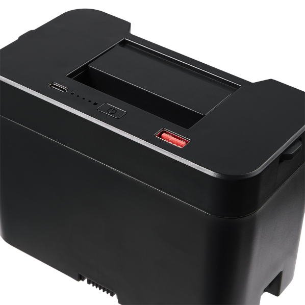 Evolar Elektrische Compressor Koelbox - 35L - 12V/230V - Inclusief Accu - Met Wielen & Hendel - Zwart
