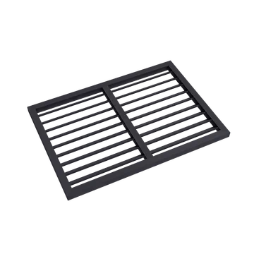 Evolar WPC Achterplaat voor Airco Omkasting Charcoal Grey Small