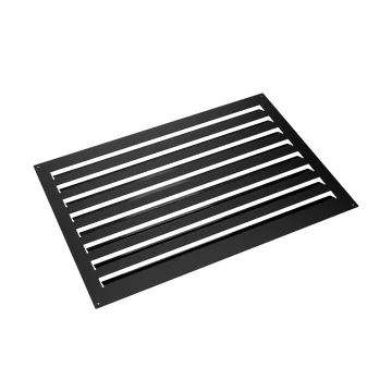 Evolar Achterplaat voor Airco Omkasting Zwart Small