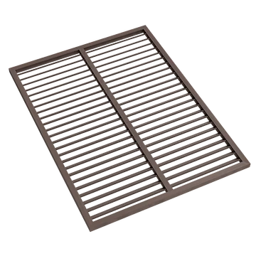 Evolar Achterplaat voor Airco Omkasting Walnut Grey Tower