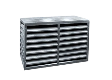 Evolar Airco Omkasting Antraciet Wood XS