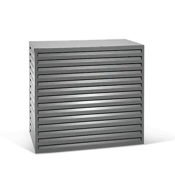 Evolar Airco Omkasting Licht Antraciet Large