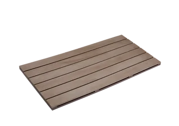  Evolar Bottom Panel voor Airco Omkasting Walnut Grey WPC Tower