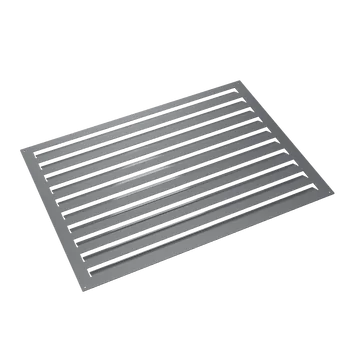 Evolar Acherplaat voor Airco Omkasting Licht Antraciet Medium