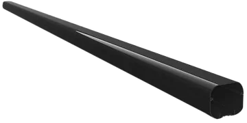 Evolar Airco Leidinggoot Zwart - 75x63MM - lengte 1 Meter